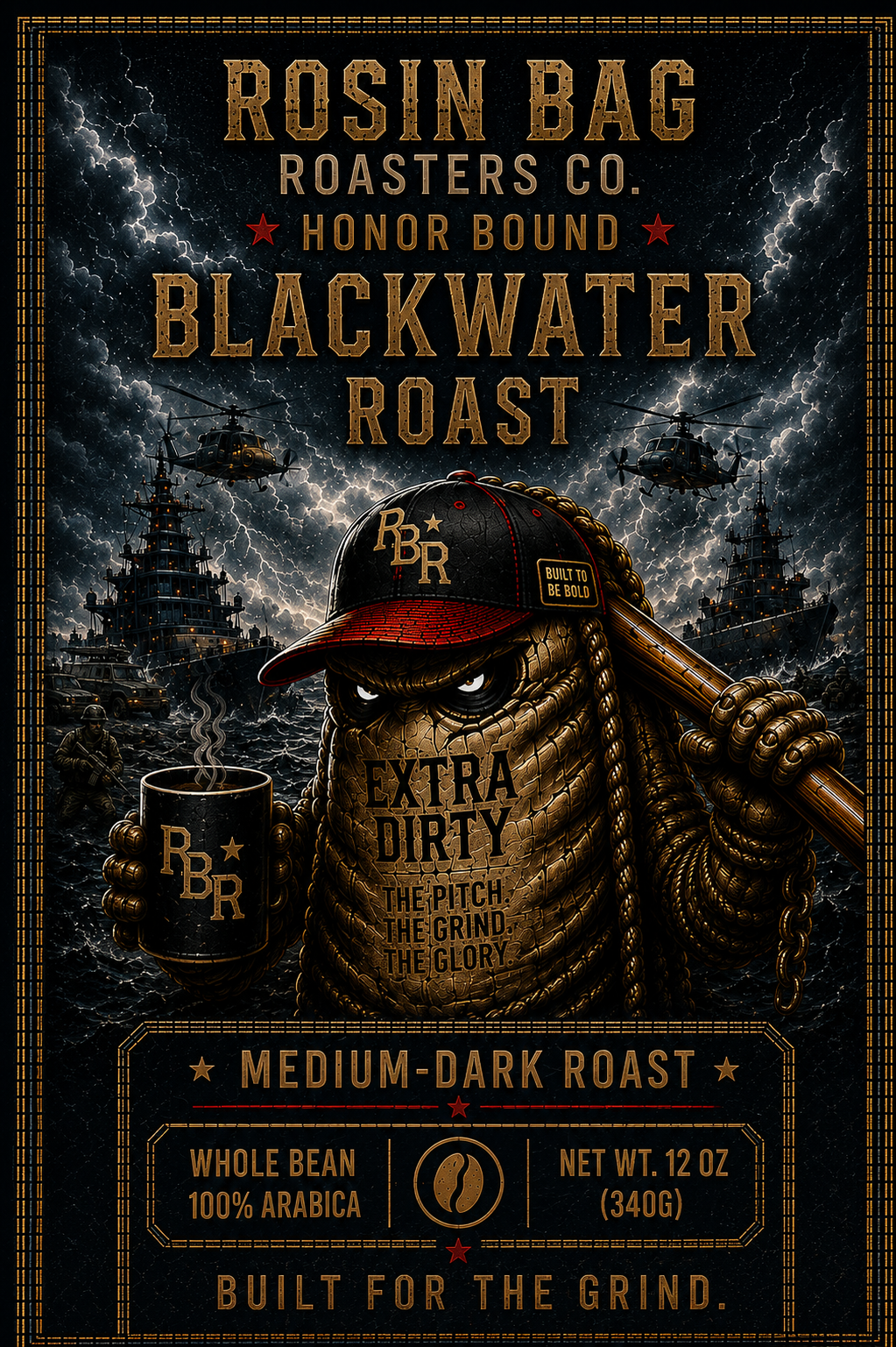 Grit Blackwater Flat Panel