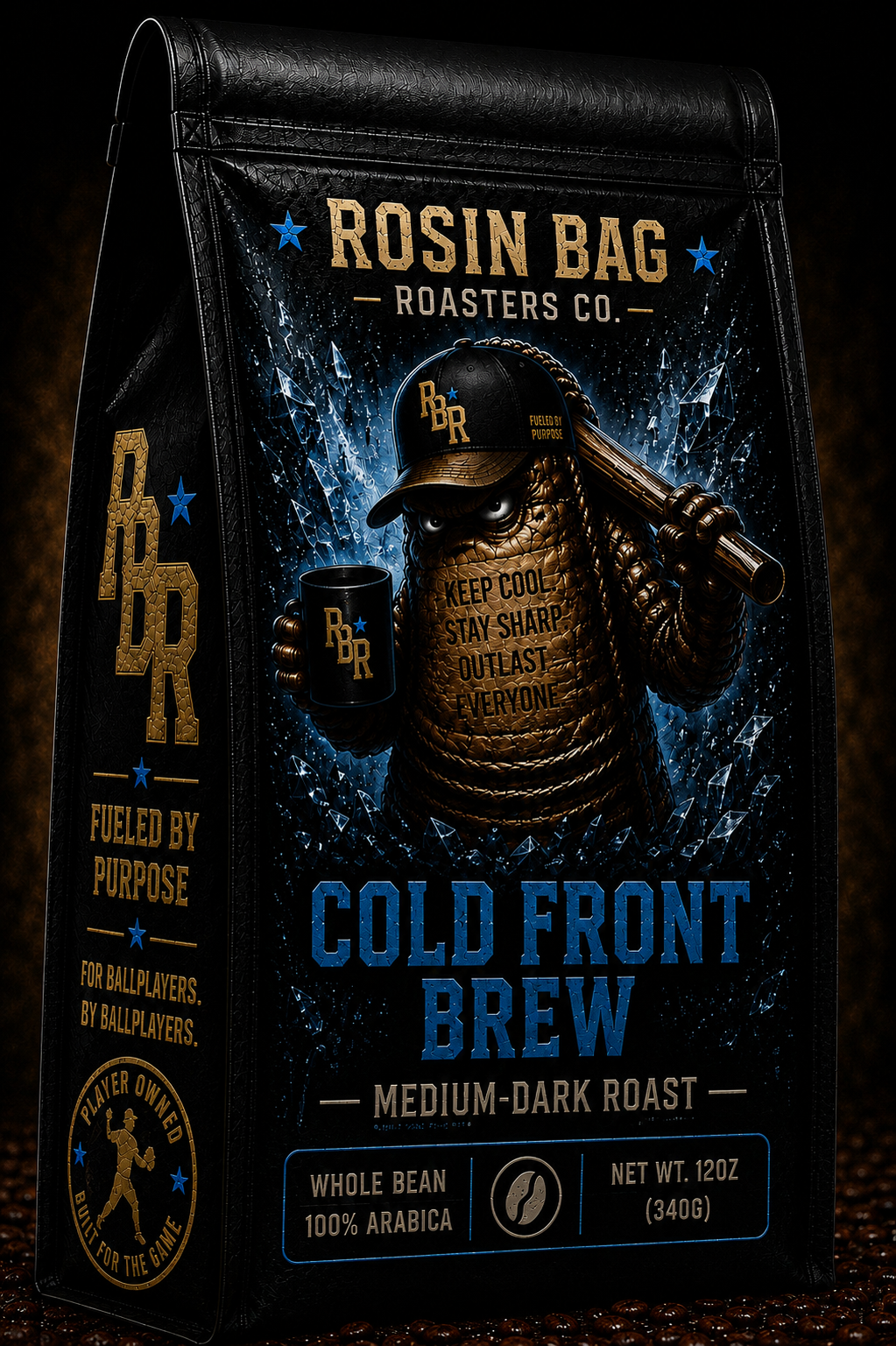 Cold Front Brew Medium-Dark Roast - Grit Series Updated 3D Bag
