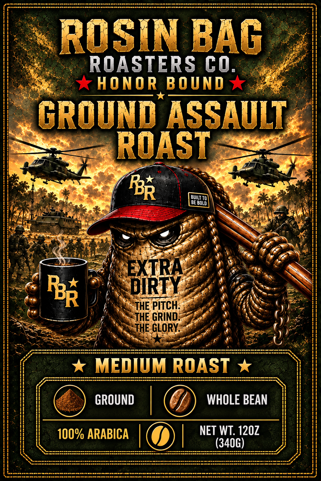 Grit Honor Bound Ground Assault Roast