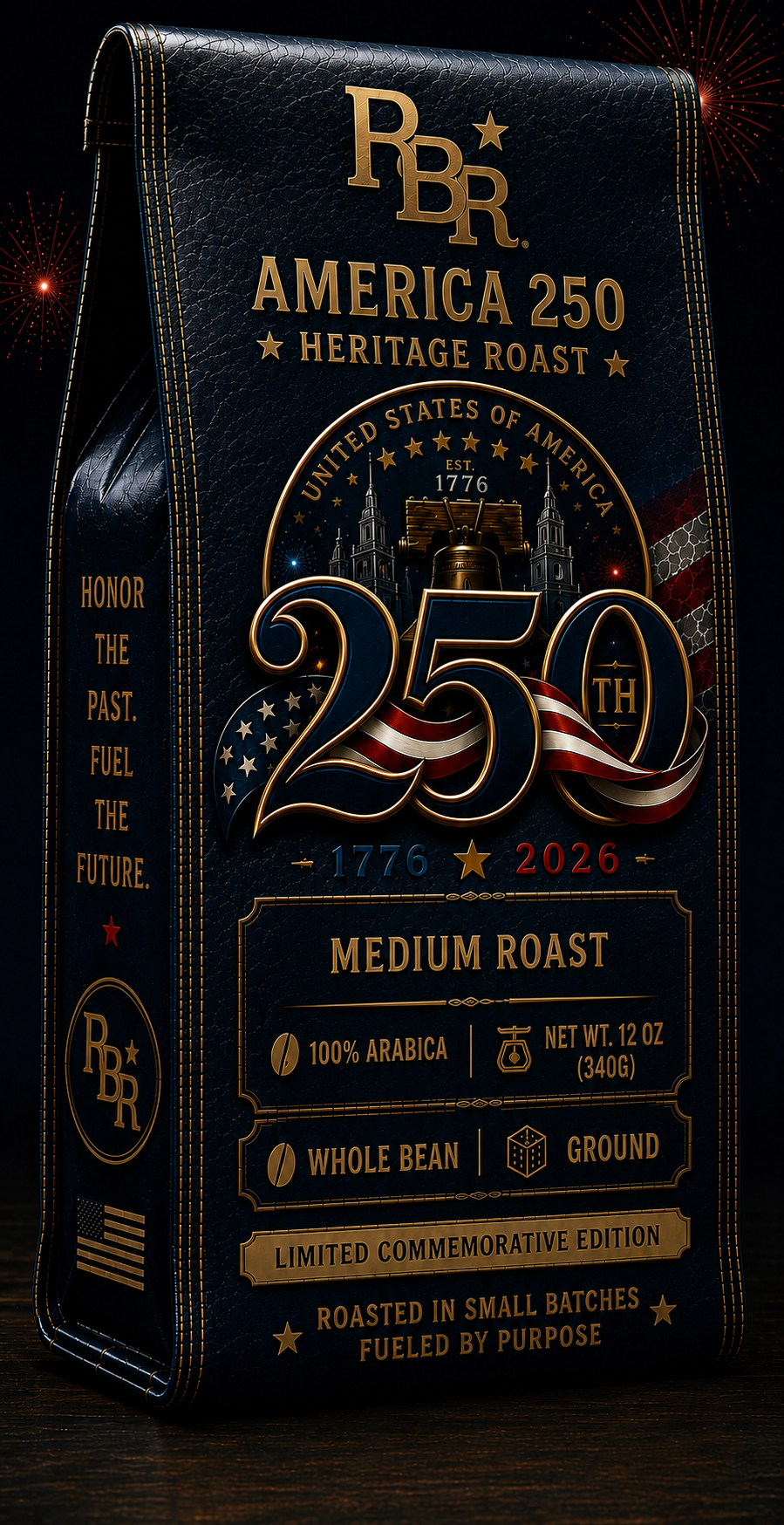 RBR America 250 Heritage Roast 3D Bag