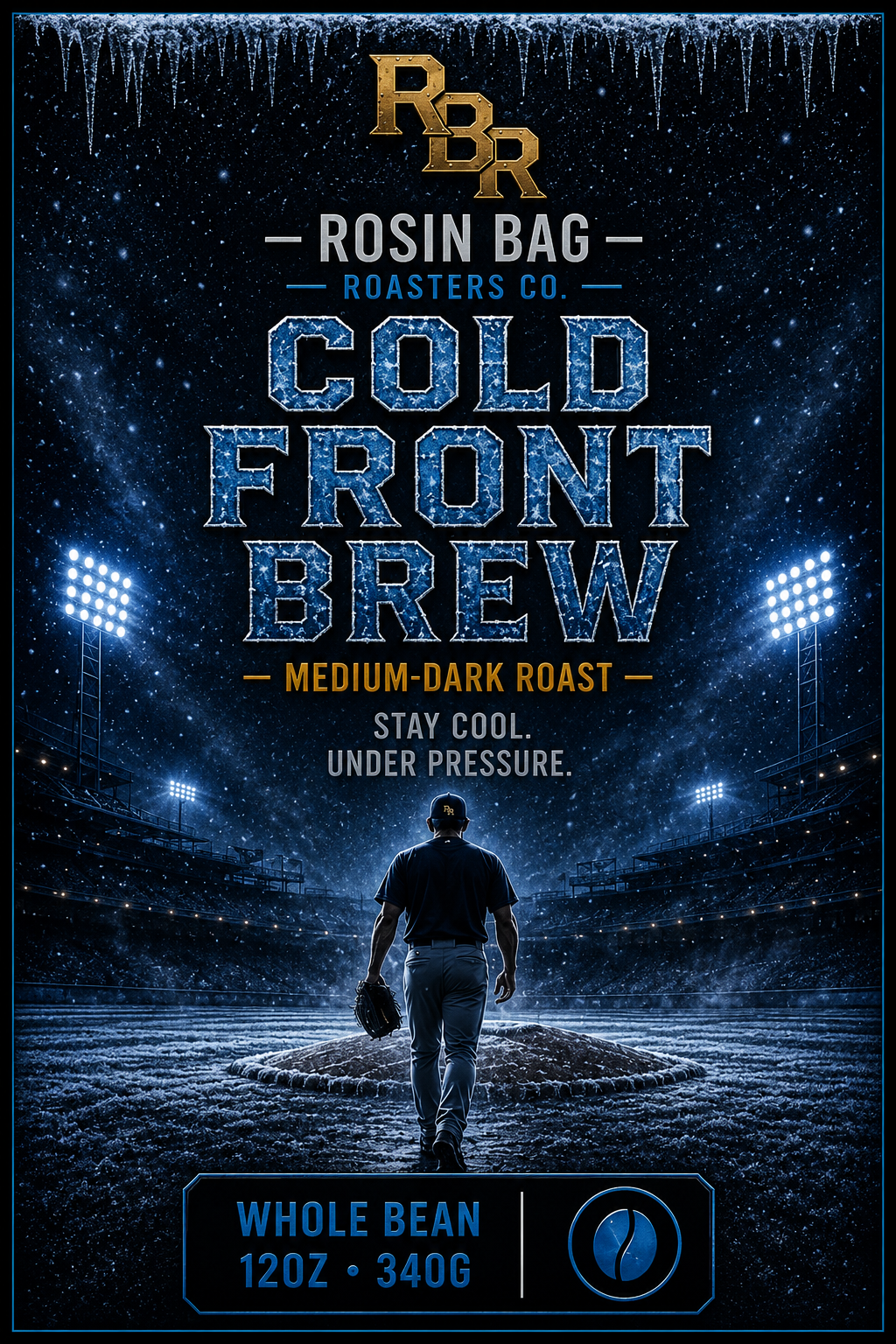 RBR Cold Front Brew Medium-Dark Roast - Front Flat Panel