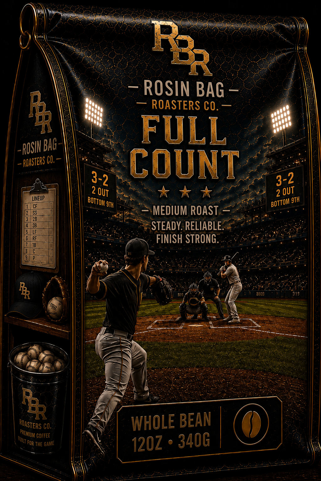 RBR Full Count Medium Roast - Updated 3D Bag