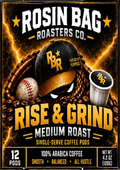 Rise & Grind Single-Serve Coffee Pods Front Panel